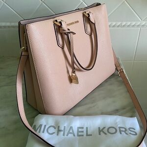 Michael Kors Nude Pink Mercer Tote
